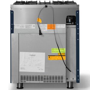 Viking 5 Series 30 in. 4 cu. ft. Standard Convection Gas Range with Open Burners - Slate Blue, , hires