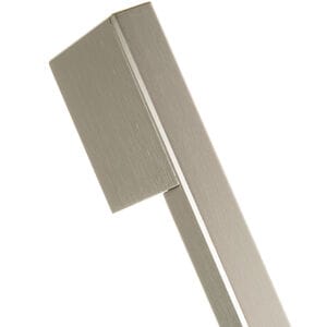 Monogram Side-by-Side Refrigerator Minimalist Handle Kit - Stainless Steel, , hires