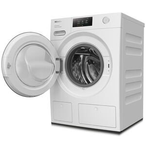 Miele 24 in. 2.26 cu. ft. Smart Stackable Front Load Washer with TwinDos Detergent Dispenser, IntenseWash, Color Loss Protection & Steam Cycle - Lotus White, , hires