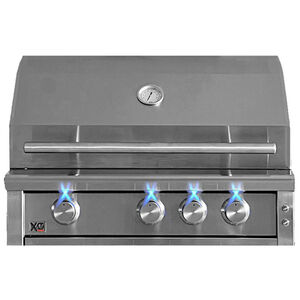 XO 32 in. Built-In LP Gas Grill - Stainless Steel, , hires