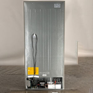 Midea 30 in. 18.1 cu. ft. Garage-Ready Top Freezer Refrigerator - Stainless Steel (Open Box Good Condition), , hires