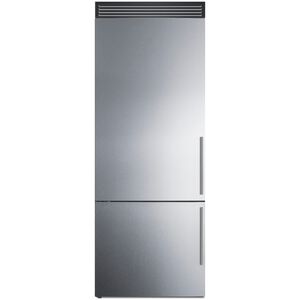 Summit 28 in. 14.6 cu. ft. Counter Depth Bottom Freezer Refrigerator - Stainless Steel, , hires