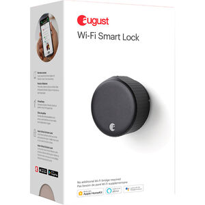 August - Wi-Fi Smart Lock (4th Gen) - Matte Black, , hires