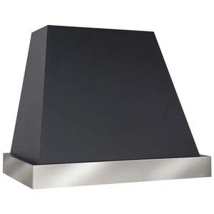 Vent-A-Hood Designer Series 60 in. Ducted Canopy Pro Style Style Range Hood with 1200 CFM, 3 Fan Speeds & 4 LED Lights - Black, , hires