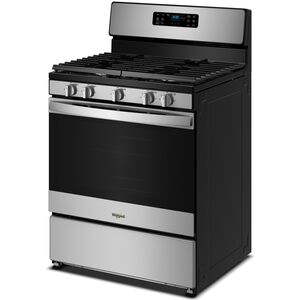 Whirlpool 30 in. 5.1 cu. ft. Gas Range with 5 Sealed Burners - Stainless Steel, , hires