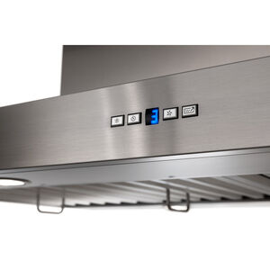 Best IPB9 Series 48 in. Chimney Style Range Hood with 4 Speed Settings, 1500 CFM, Ducted Venting & 4 Halogen Lights - Stainless Steel, , hires