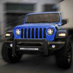 Heise Chasing Halo LED 7" Headlights & 4" Fog Lights with Controller, , hires