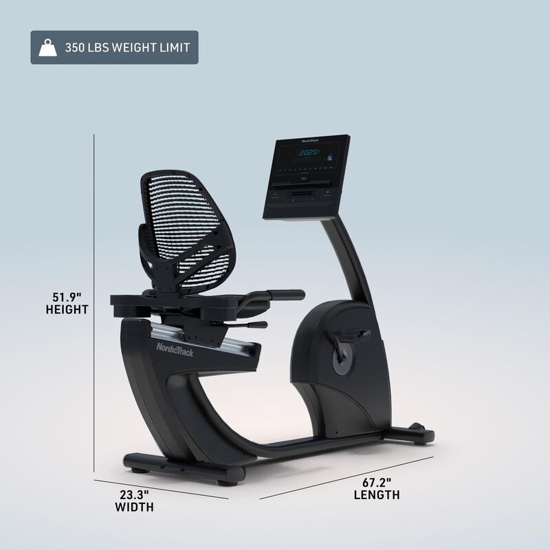 Nordictrack 10 Recumbent Bike, , hires