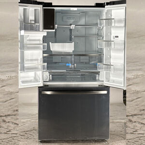 Frigidaire Gallery 36" 27.8 Cu. Ft. French Door Refrigerator with Filtered Ice & Water Dispenser - Smudge-Proof Black SS (Open Box Good Condition), , hires