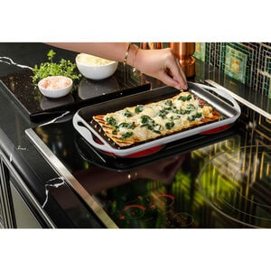 Cafe 30 in. 5-Burner Smart Electric Cooktop with Simmer Burner & Power Burner - Stainless Steel, , hires