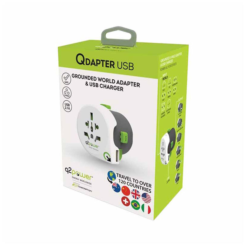 Bracketron QDAPTER 360 BT2-774-2 USB Travel Adapter, , hires