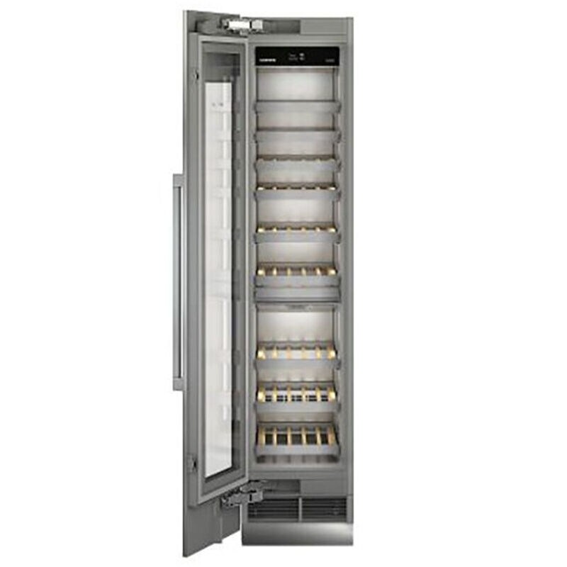 Liebherr 18 in. Built-in Wine Cabinet with Metal Racks, Dual Temperature Zones & 75 Bottle Capacity - Custom Panel Ready, , hires