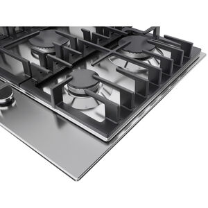 Bosch 300 Series 30 in. 5-Burner Natural Gas Cooktop with Simmer Burner & Power Burner - Stainless Steel, , hires