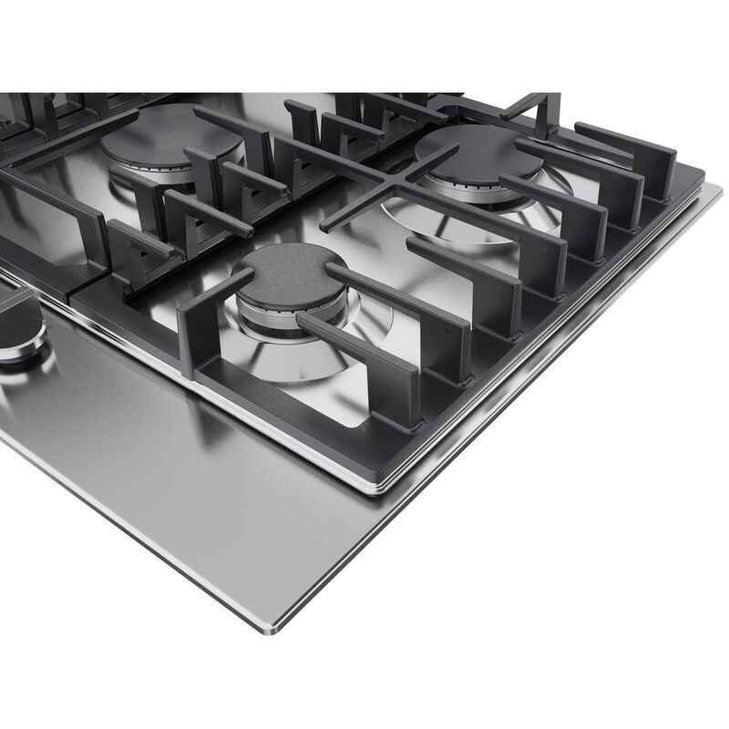 Bosch 300 Series 30 in. 5-Burner Natural Gas Cooktop with Simmer Burner & Power Burner - Stainless Steel, , hires