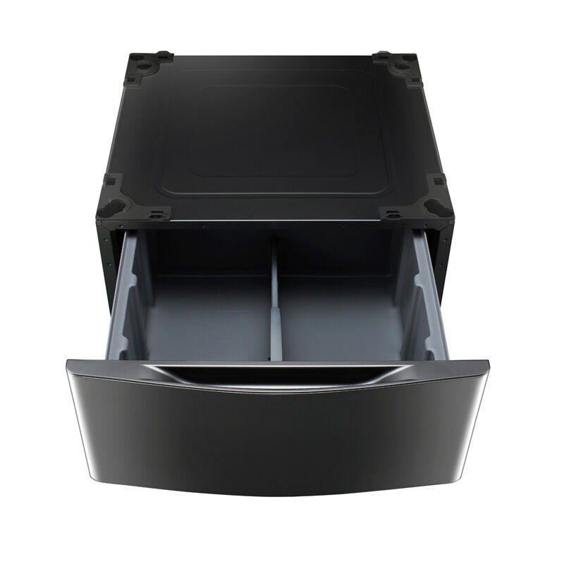 LG Signature 29" Laundry Pedestal Storage Drawer - Black Stainless Steel, , hires