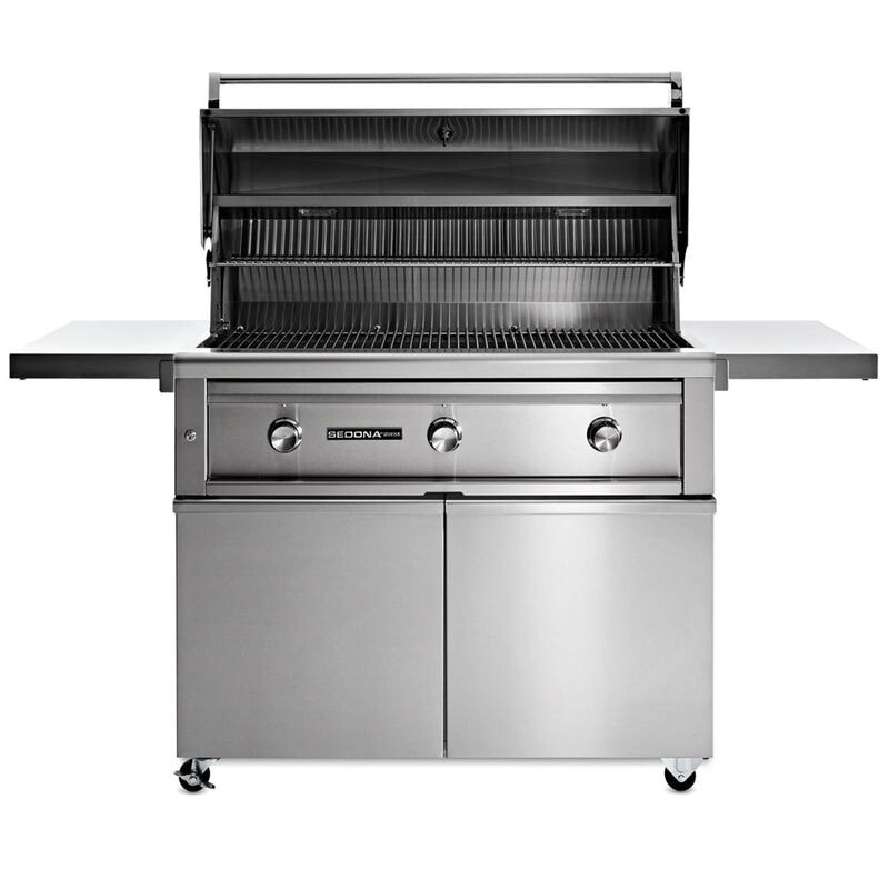 Sedona by Lynx 42 in. 3-Burner Natural Gas Grill with Electronic Ignition System & Sear Burner - Stainless Steel, , hires
