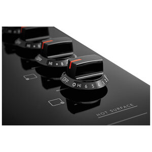Frigidaire 30 in. 4-Burner Electric Cooktop with Power Burner - Black, Black, hires