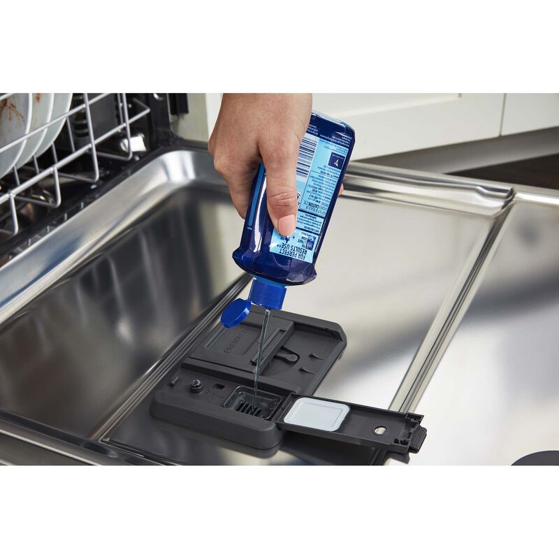 Maytag 24 in. Top Control Dishwasher with 47 dBa Sound Level, 3rd-Rack & Pocket - Black, Black, hires