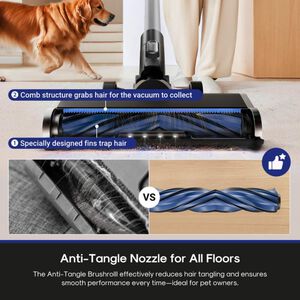 Eureka ReactiSense Cordless Pet 2-in-1 Handheld/Stick Vacuum with HEPA Filter & 2 Additional Tools, , hires