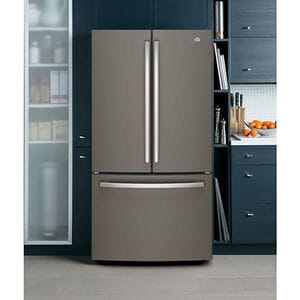 GE 36 in. 27 cu. ft. French Door Refrigerator with Internal Water Dispenser - Fingerprint Resistant Slate, Slate, hires