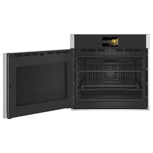 GE Profile 30 in. 5 cu. ft. Smart Electric Single Wall Oven with True European Convection - Stainless Steel, , hires