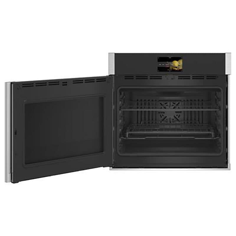 GE Profile 30 in. 5 cu. ft. Smart Electric Single Wall Oven with True European Convection - Stainless Steel, , hires