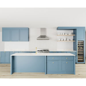 XO 36 in. Convertible Chimney Style Range Hood with 600 CFM, 4 Fan Speeds & 2 LED Lights - Stainless Steel, , hires