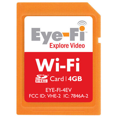 Eye-Fi Explore Video Share Memory Card | EYEFI-4EV