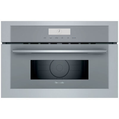 Thermador Masterpiece Series 30 in. 1.6 cu.ft Built-In Microwave with 10 Power Levels & Sensor Cooking Controls - Stainless Steel | MB30WS