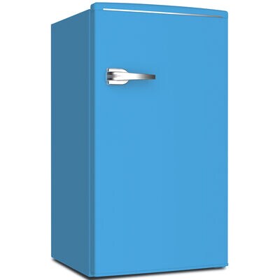 Avanti 18 in. 3.1 cu. ft. Mini Fridge with Freezer Compartment - Robin's Egg Blue | RMRS31X6BLIS