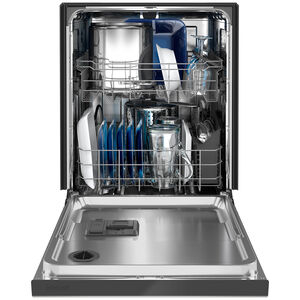 Maytag 24 in. Front Control Dishwasher with 50 dBa Sound Level & Pocket - Fingerprint Resistant Stainless, Fingerprint Resistant Stainless, hires