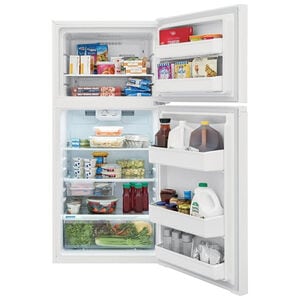 Frigidaire 28 in. 13.9 cu. ft. Counter Depth Top Freezer Refrigerator - White, White, hires