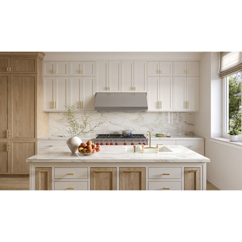 Broan Elite E60000 Series 42 in. Convertible Canopy Pro Style Range Hood with 1260 CFM, 4 Fan Speeds & 3 LED Lights - Stainless Steel, , hires