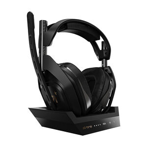 Astro Gaming A50 Wireless Stereo Headset + Base Station for Xbox Series X/S, Xbox One/PC (Black/Gold), , hires