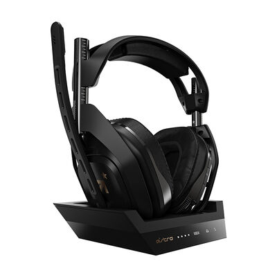 Astro Gaming A50 Wireless Stereo Headset + Base Station for Xbox Series X/S, Xbox One/PC (Black/Gold) | 939-001680