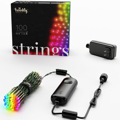 Twinkly - Smart Light String 100 LED RGB Generation II | TWS100STPGUS