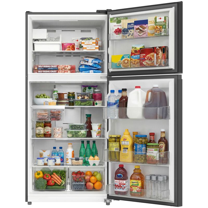 Frigidaire 30 in. 18.6 cu. ft. Garage-Ready Top Freezer Refrigerator with Ice Maker - Black, Black, hires