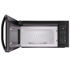 Midea 30 in. 1.7 cu. ft. 1000W Over-the-Range Microwave with 300 CFM - Black, , hires