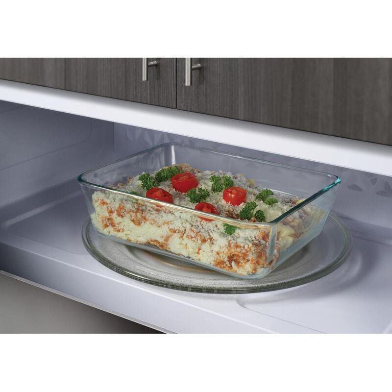 GE 30 in. 1.2 cu. ft. 1000W Low Profile Over-the-Range Microwave with 400 CFM & Sensor Cooking - White, , hires