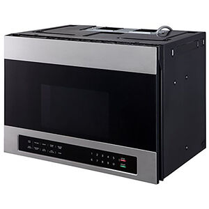 Avanti 24 in. 1.3 cu. ft. 1000W Over-the-Range Microwave with 300 CFM & Sensor Cooking - Stainless Steel, , hires