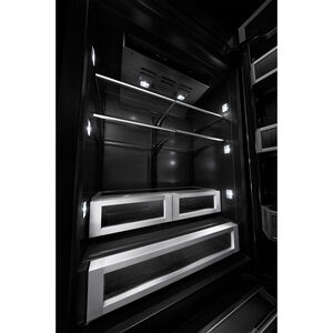 JennAir 36 in. Left-Hinged Built-In 20.9 cu. ft. Counter Depth Bottom Freezer Refrigerator - Custom Panel Ready, , hires