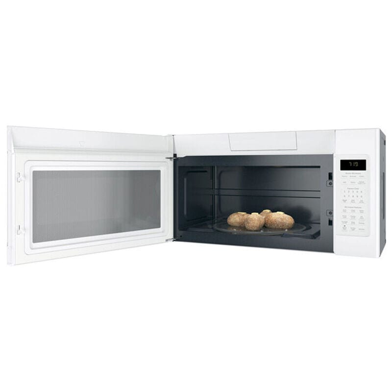 GE 30 in. 1.9 cu. ft. 1000W Over-the-Range Microwave with 400 CFM & Sensor Cooking - White, White, hires