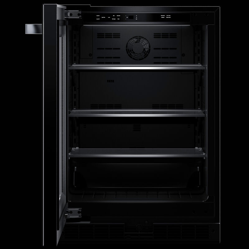 JennAir Noir 24 in. 5.2 cu. ft. Built-In Undercounter Refrigerator - Stainless Steel, , hires
