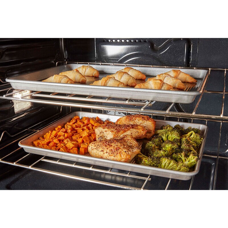 Whirlpool 30 in. 6.4 cu. ft. Smart Electric Microwave/Wall Oven Combo with Standard Convection & Sensor Cooking - White, , hires
