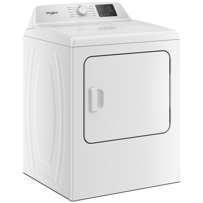 Whirlpool 29 in. 7.0 cu. ft. Electric Long Vent Dryer with Sensor Dry - White, , hires