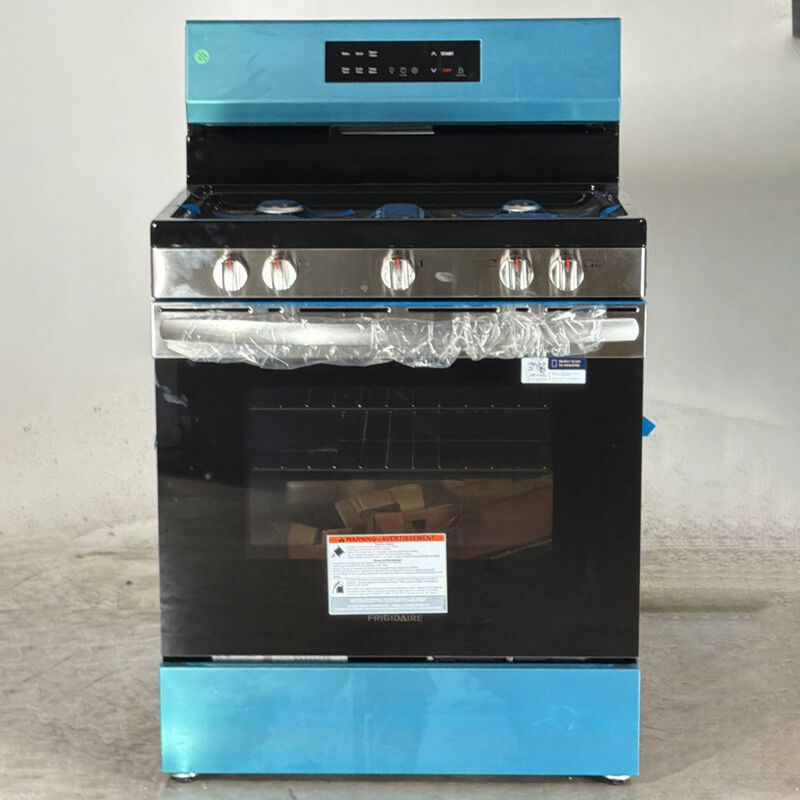Frigidaire 30 in. 5.1 cu. ft. Gas Range with 5 Sealed Burners - Stainless Steel (Open Box Excellent Condition), , hires
