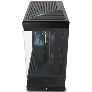 iBUYPOWER Y40 Gaming Desktop with AMD Ryzen 9 9900X, 4.4 GHz, 12-Core CPU, AMD Radeon RX 9070, 16 GB VRAM GPU, 32 GB RAM, 2 TB SSD & Windows 11 Home - Black, , hires