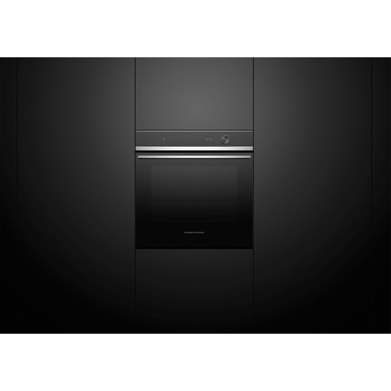Fisher & Paykel Series 7 24 in. 3.0 cu. ft. Electric Smart Wall Oven with True European Convection & Self Clean - Stainless Steel, , hires