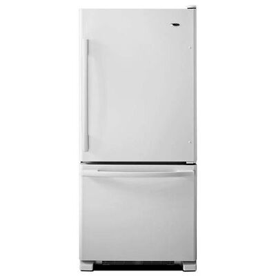 Amana 29 in. 18.7 cu. ft. Bottom Freezer Refrigerator - Monochromatic Stainless Steel | ABB1924BRM