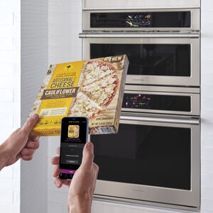 Monogram Statement Series 30 in. 5 cu. ft. Smart Speed Electric Single Wall Oven with True European Convection - Stainless Steel, , hires